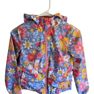 Cat & Jack Pink and Blue Floral Jacket
